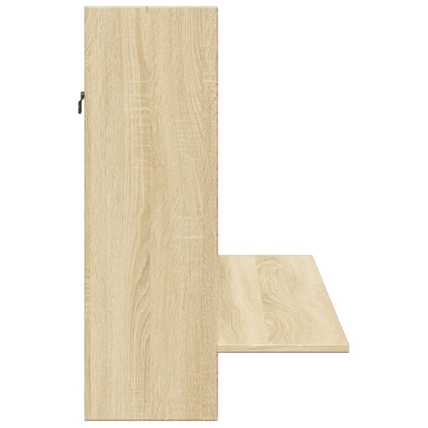Wand-Schreibtisch Sonoma Eiche 105 cm