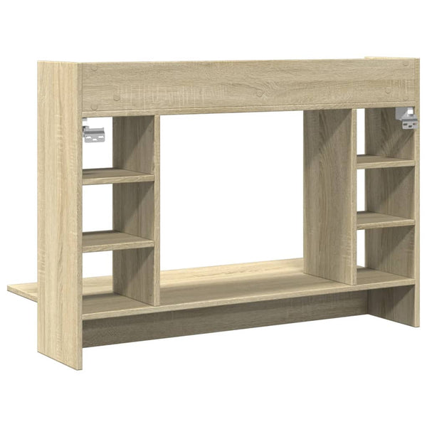 Wand-Schreibtisch Sonoma Eiche 105 cm