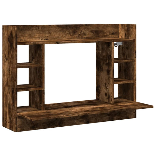 Wand-Schreibtisch Räuchereiche 105 cm