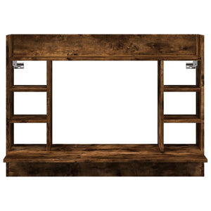 Wand-Schreibtisch Räuchereiche 105 cm