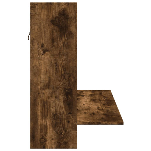 Wand-Schreibtisch Räuchereiche 105 cm