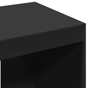 Schwarzer Schreibtisch, Holzwerkstoff, 103,5cm
