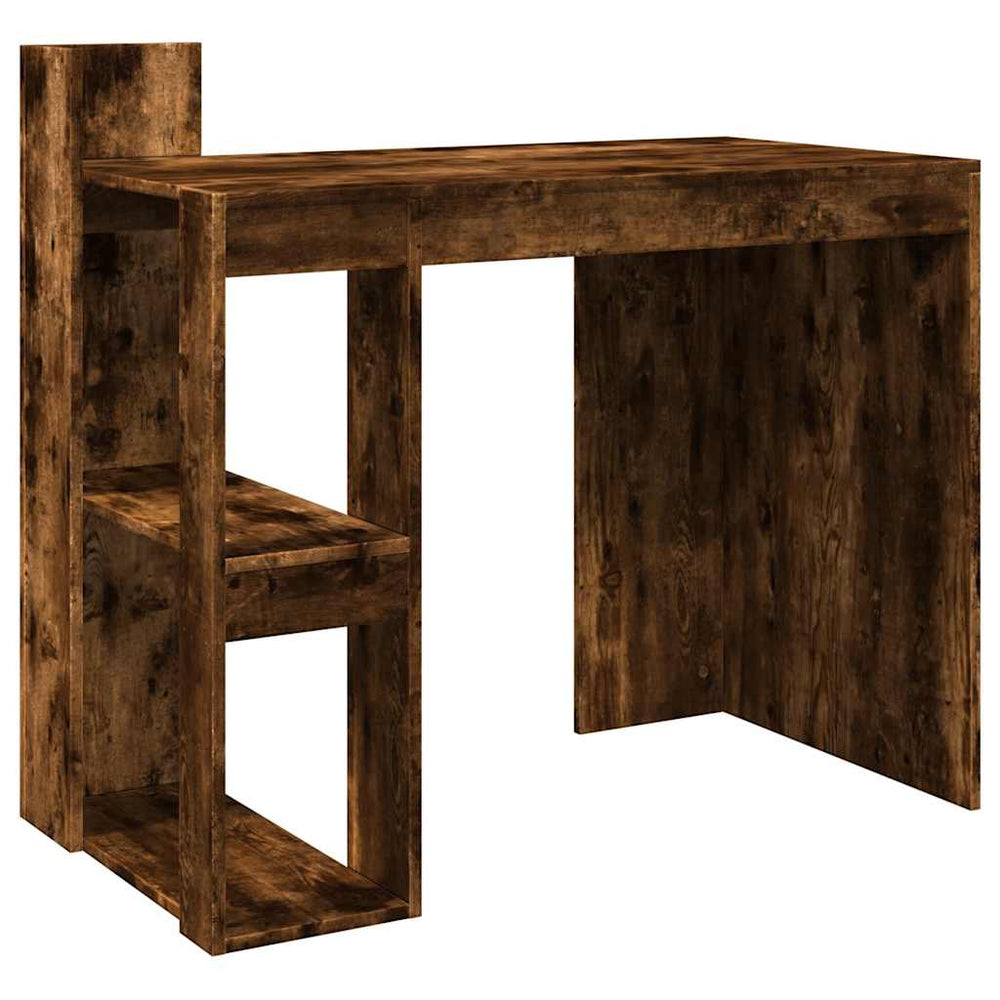 Schreibtisch Räuchereiche Holzwerkstoff