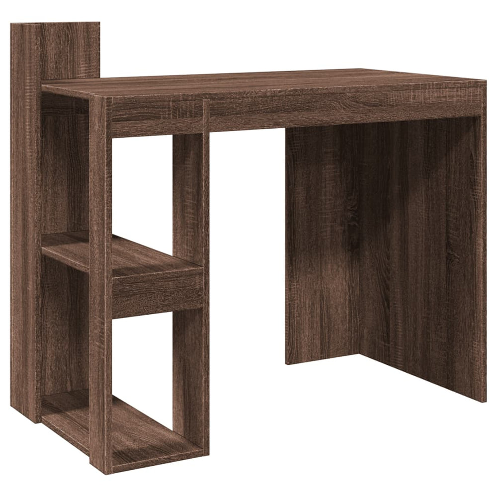 Schreibtisch Braun Eichen-Optik