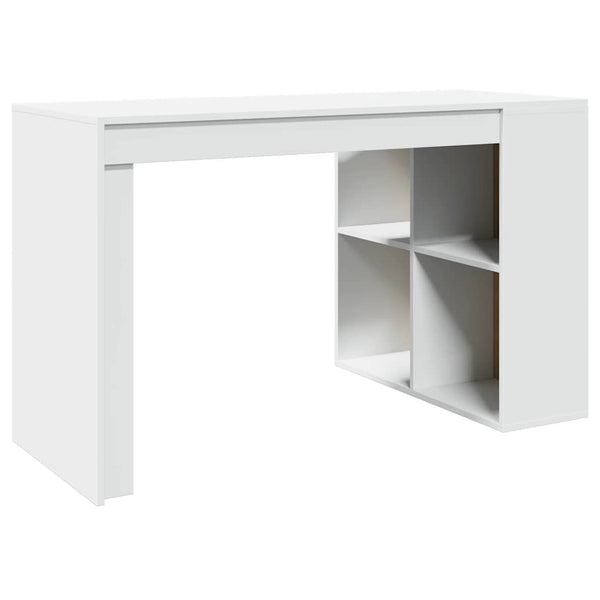 Weißer Schreibtisch 123,5 cm