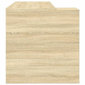 Schreibtisch Sonoma Eiche 123,5 cm