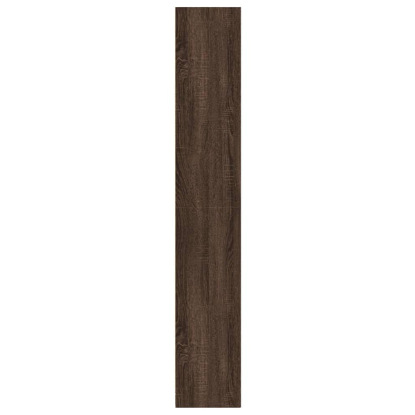 Bücherregal Braun Eichenoptik, 174 cm hoch