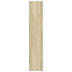 Sonoma Eiche Bücherregal, 141 cm hoch