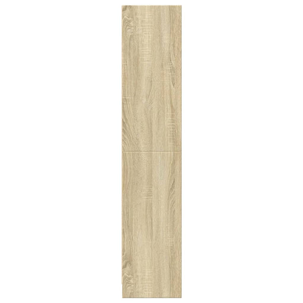 Sonoma Eiche Bücherregal, 141 cm hoch