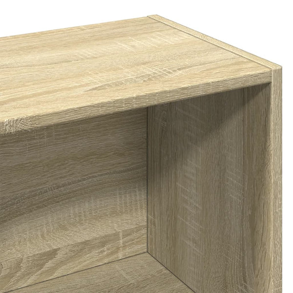 Bücherregal Sonoma Eiche 57x28,5x107,5 cm