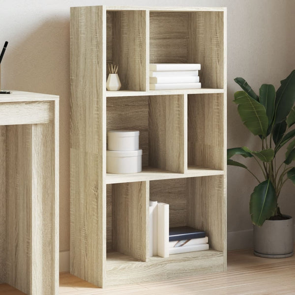 Bücherregal Sonoma Eiche 57x28,5x107,5 cm