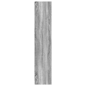 Bücherregal Grau Sonoma 57x28,5x107,5cm