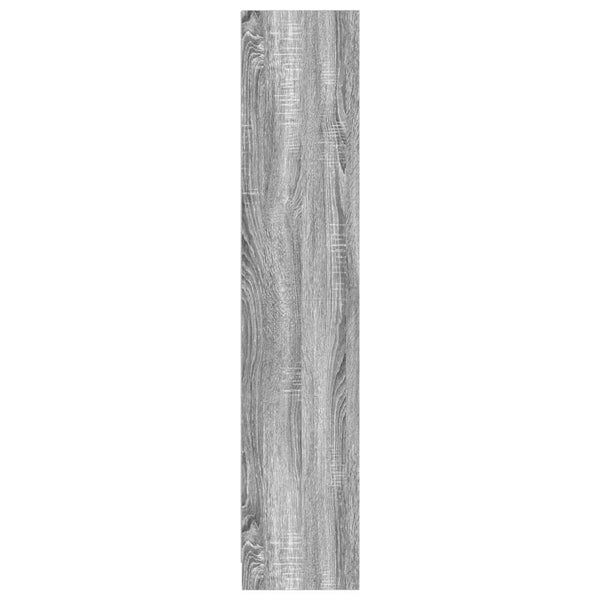 Bücherregal Grau Sonoma 57x28,5x107,5cm