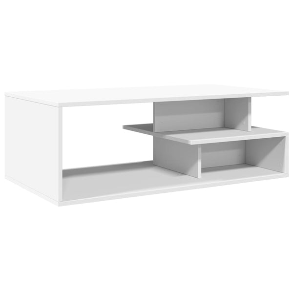 Weißer Couchtisch 102x55 cm
