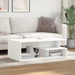 Weißer Couchtisch 102x55 cm