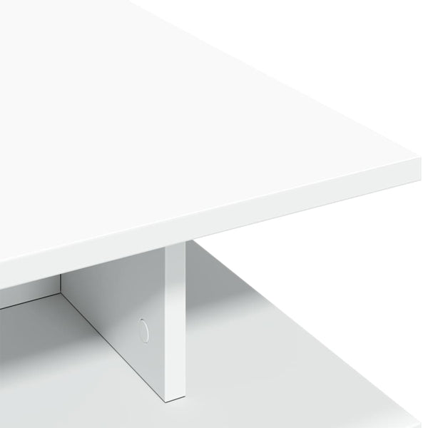 Weißer Couchtisch 102x55 cm