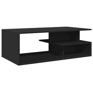 Schwarzer Couchtisch 102x55 cm