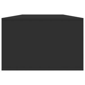 Schwarzer Couchtisch 102x55 cm