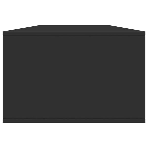 Schwarzer Couchtisch 102x55 cm