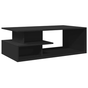 Schwarzer Couchtisch 102x55 cm