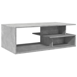 Betongrauer Couchtisch 102x55 cm