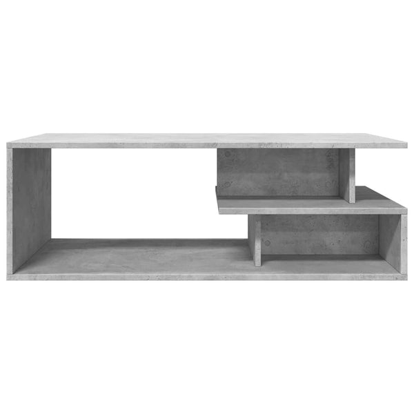 Betongrauer Couchtisch 102x55 cm
