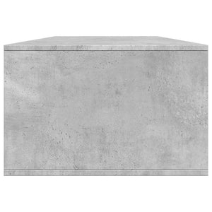 Betongrauer Couchtisch 102x55 cm