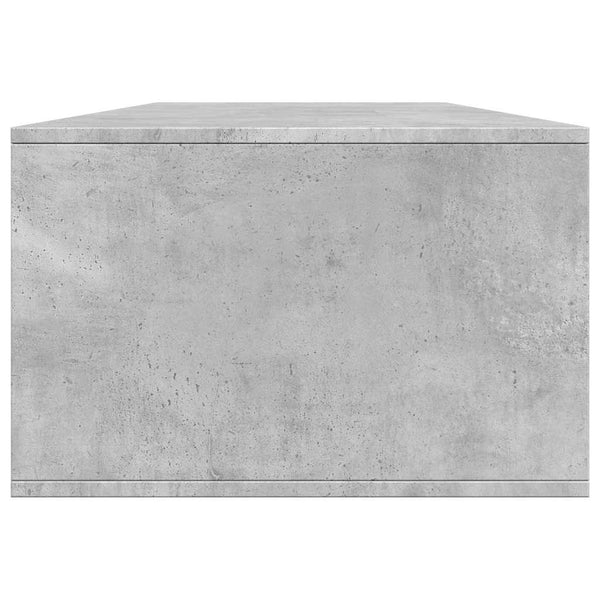 Betongrauer Couchtisch 102x55 cm