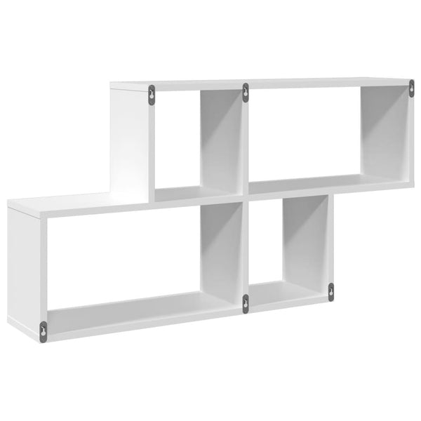 Weißes Wandregal 100 cm