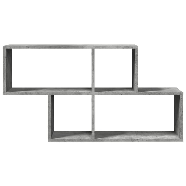 Wandregal Betongrau 100 cm