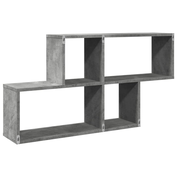 Wandregal Betongrau 100 cm