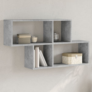 Wandregal Betongrau 100 cm