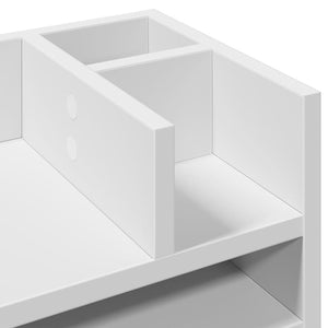 Schreibtisch Organizer Weiß Holz