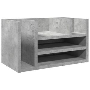 Schreibtisch-Organizer Betongrau