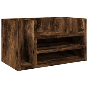 Schreibtisch Organizer Räuchereiche Holz