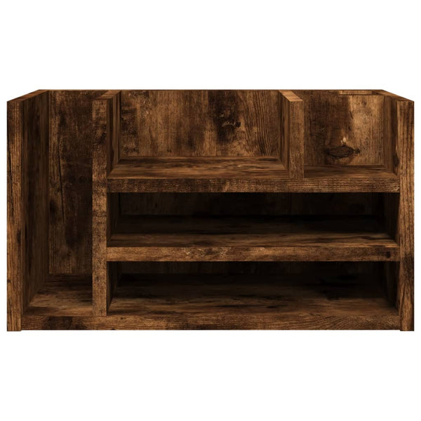 Schreibtisch Organizer Räuchereiche Holz