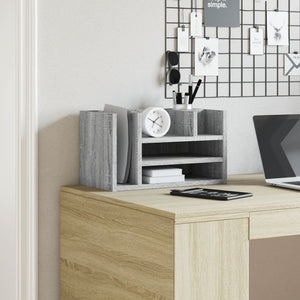 Schreibtisch Organizer Grau Sonoma