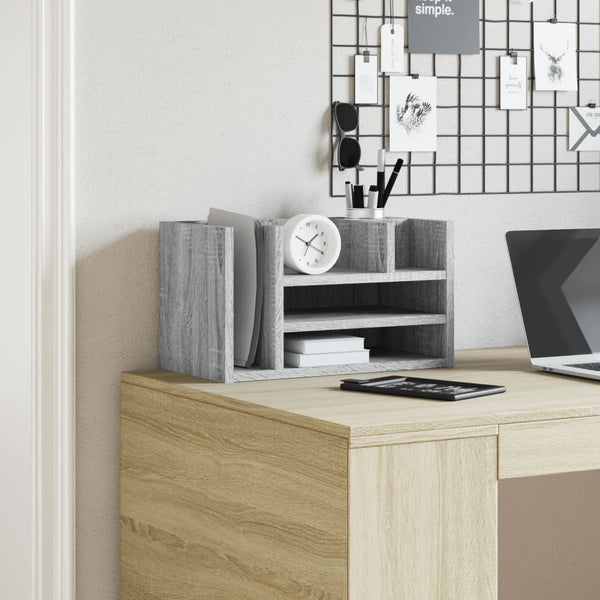 Schreibtisch Organizer Grau Sonoma