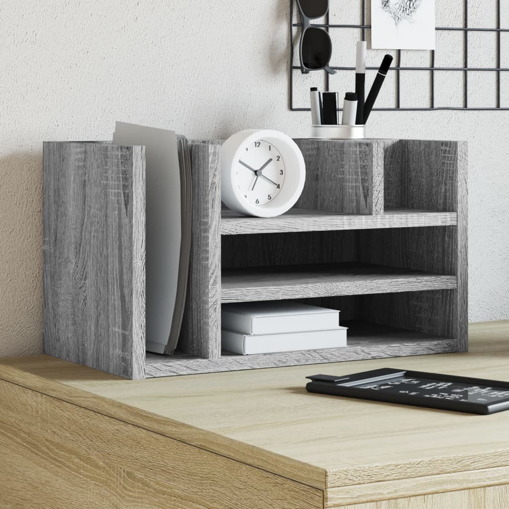 Schreibtisch Organizer Grau Sonoma