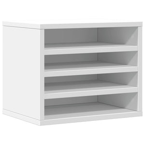 Schreibtisch Organizer Weiß Holz