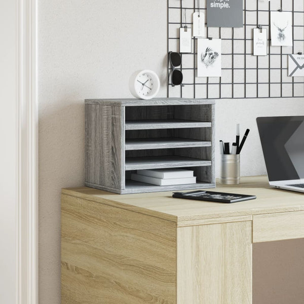 Schreibtisch-Organizer Grau Sonoma