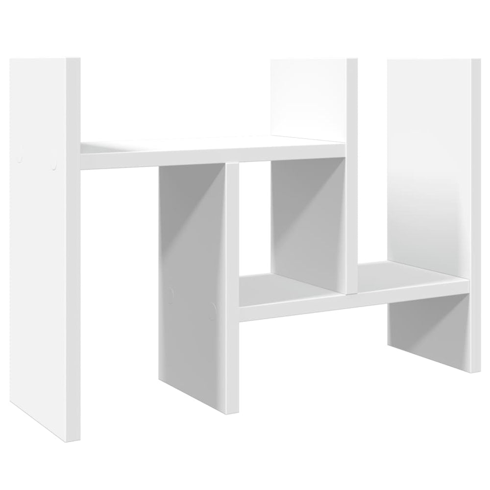 Schreibtisch Organizer Weiß Holz