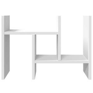Schreibtisch Organizer Weiß Holz
