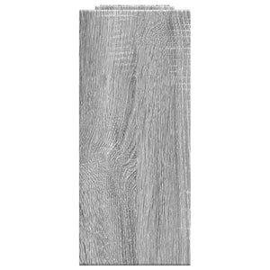 vidaXL Organiseur de bureau gris Sonoma 34,5x15,5x35,5 cm Aggloméré
