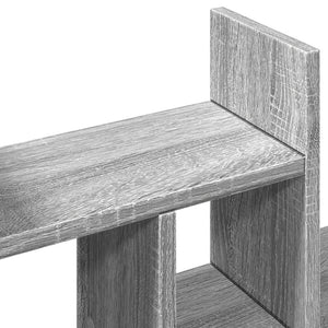 vidaXL Organiseur de bureau gris Sonoma 34,5x15,5x35,5 cm Aggloméré