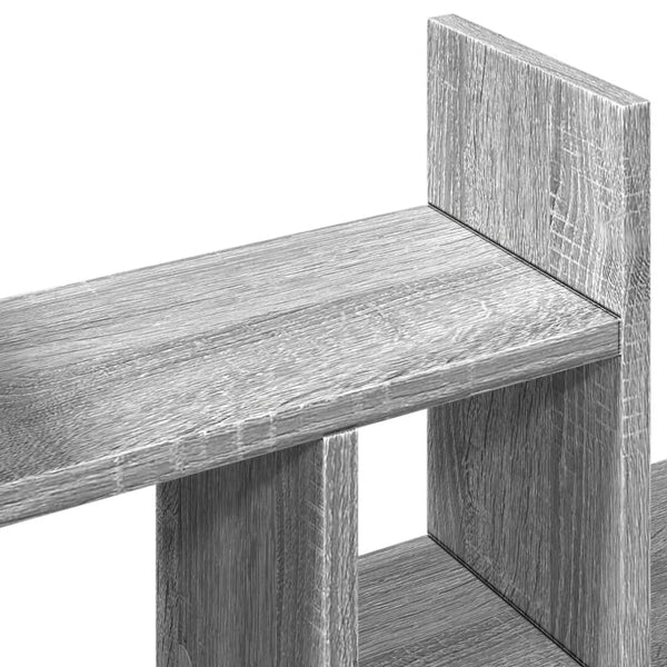 vidaXL Organiseur de bureau gris Sonoma 34,5x15,5x35,5 cm Aggloméré
