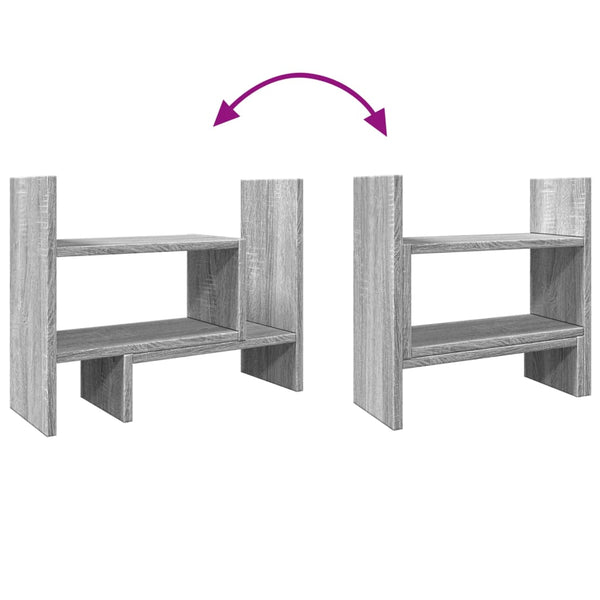 Schreibtisch-Organizer Grau Sonoma