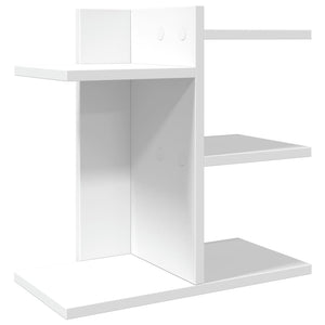Schreibtisch Organizer Weiß Holz