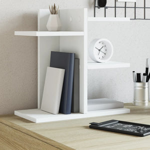 Schreibtisch Organizer Weiß Holz