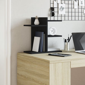 Schreibtisch Organizer Schwarz Holz